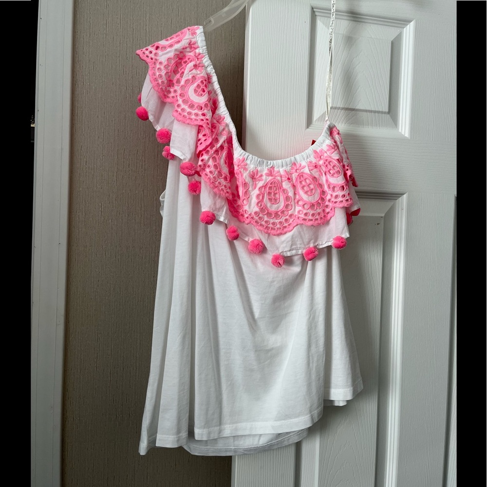 NWT Lilly Pulitzer One Shoulder Idara Top